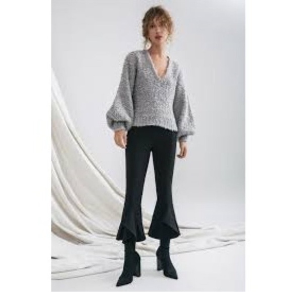 ◾️C/Meo Collective Saturate Balloon Sleeve Wool Blend Sweater - Picture 10 of 11